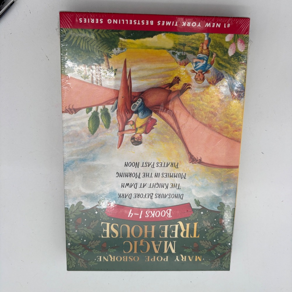 Magic Tree House Books 1-4 Box Set Mary Pope Osborne New Sealed Paperback